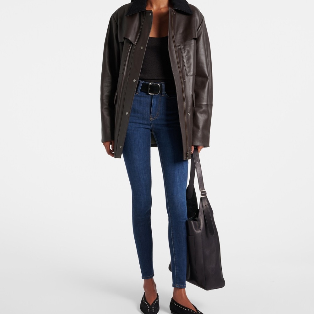 Dark Brown Leather Jacket
